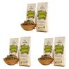 Nat Habit - Fresh Ready To Apply Henna Paste, Pre-Soaked In Black Tea and Herbs,100% Natural Rajasthani Henna (Pack of 6 X 220g)