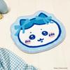 MORIPiLO Chiikawa Hachiware 40cm Ribbon Character Goods Makura no Morishita Doormat, Small, Cute, Approx. (Interior Mat, Blue) - -