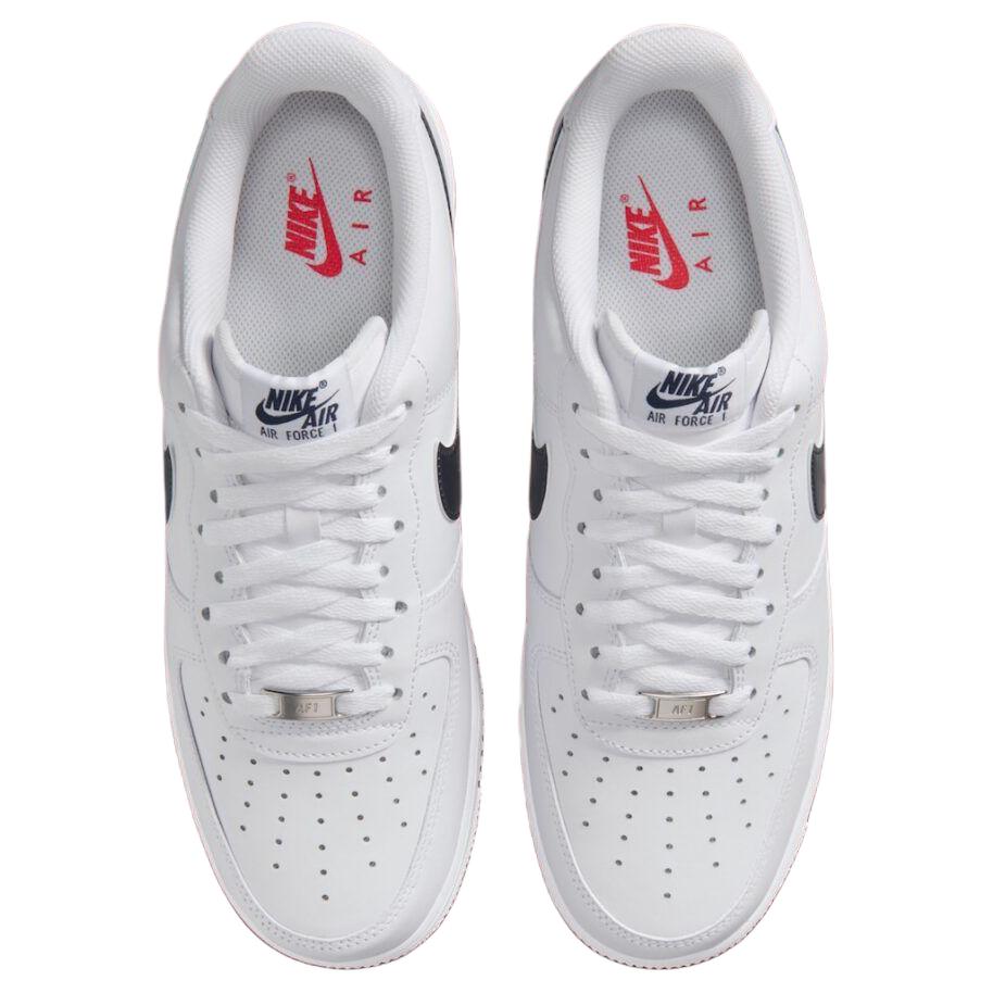 Nike Кроссовки мужские Nike Air Force 1 Low Team USA Белый Металлик-Золотой-Темно-Синий-Университетский Красный IQ0407-100