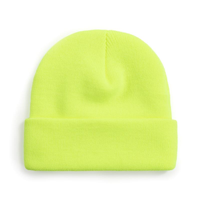 Winter Warm Breathable Waterproof Skull Cap Soft Beanie Hat Thick Adjustable 100% Acrylic Windproof Watch Cap for Men Women