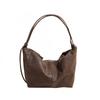 Ielgy Trendy Large-Capacity Korean Retro Fashion Dumpling Bag Casual One-Shoulder Diagonal Bag