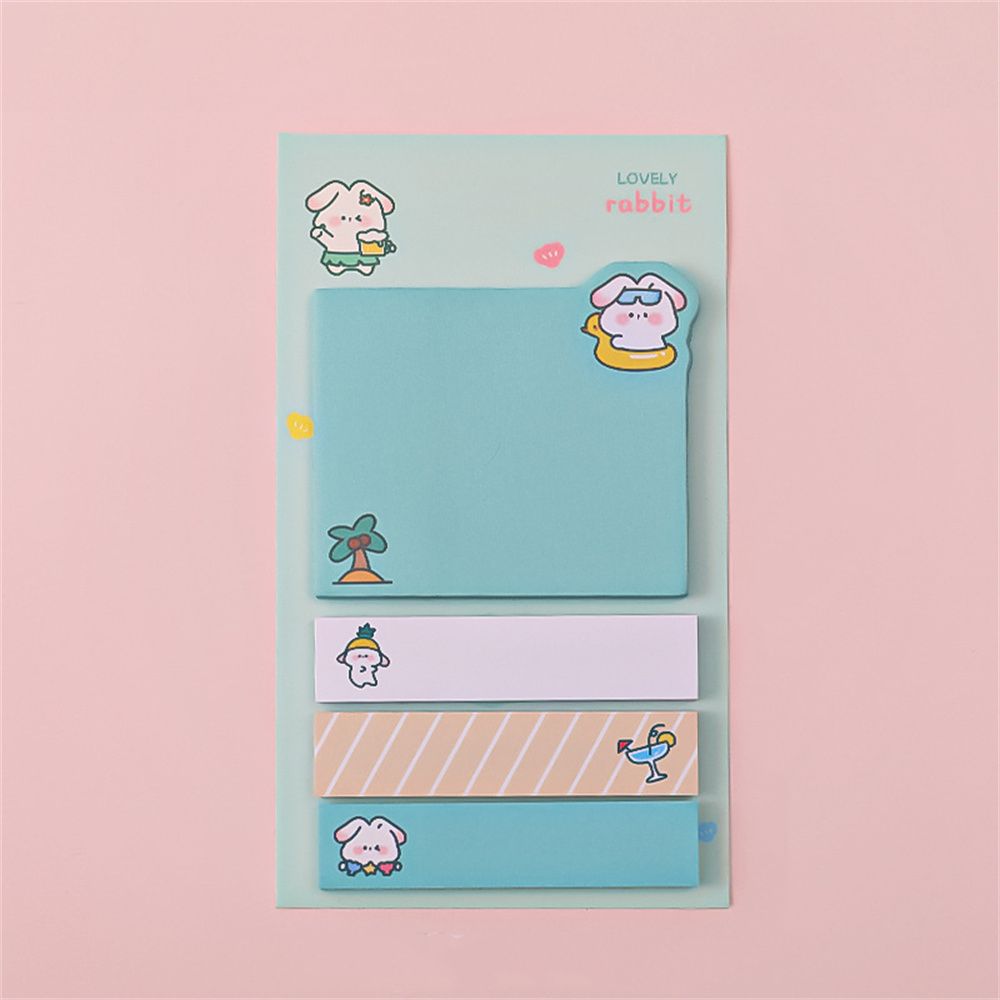 Kawaii School Supplies Animal Stationery N Times Memo Pads Planner Stickers Sticky Notes Bookmark