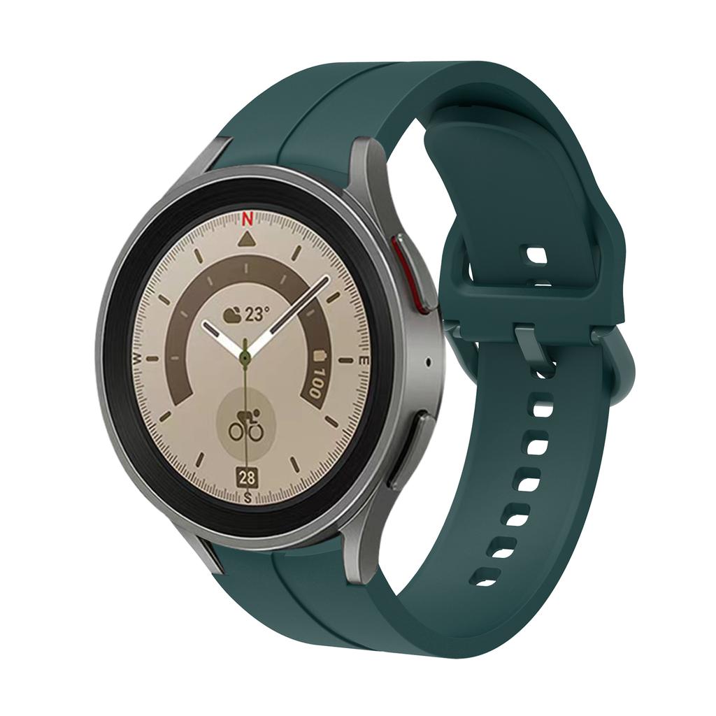 Ремешок для Samsung Galaxy Watch 7/6/5/4 44мм 40мм 5 Pro 45мм Силиконовый браслет для Samsung Watch 4/6 Classic 46мм 42мм 47мм 43мм