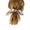 Girls Fashion Ribbon Rabbit Ear Print Flower Hair bands Hair rope Ponytail Hold Scrunchies Hair Tie