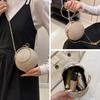 Круглая Сумка-Клатч Портативная Вечерняя Сумка Металлическая Серебристая Круглая Сумка-Шар Для Помады Элегантный Роскошный Клатч Свадебный Кошелек Качество