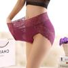 Large Size M-3XL Modal Panties High Waist Women Sexy Lace Underpants Female Briefs Underwear 11 Colors