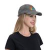 Unisex Baseball Hats bibble meme Denim Fabric Streetwear Baseball Caps Hip Hop Cap Casquette