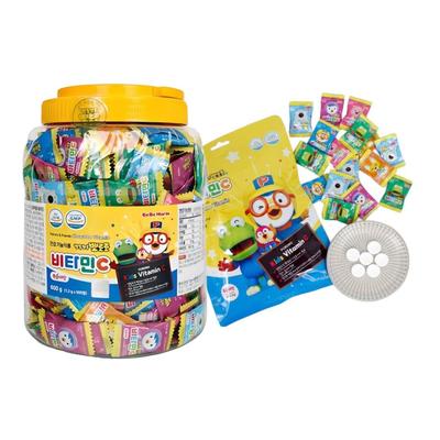 Pororo Жевательный витамин C (50 таблеток, 500 таблеток ) (3 варианта)