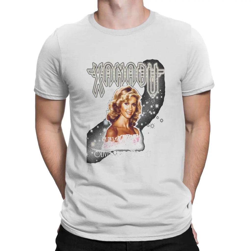 Olivia Newton John Man TShirt Australian Pop Singer Fashion T Shirt Graphic Sweatshirts Hipster Unisex