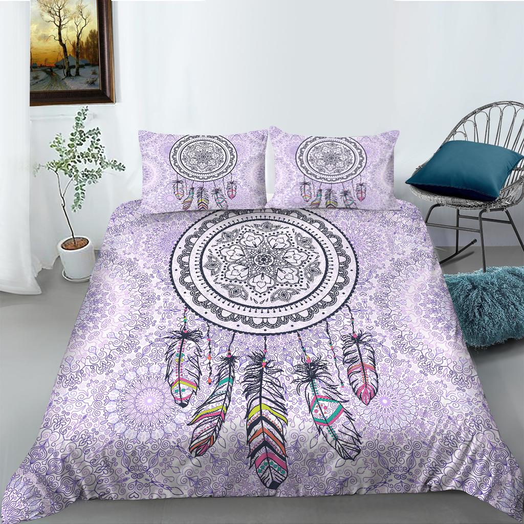 Dream Catcher Series Bedding Two Or Three Pieces 3D Digital Printing Polyester