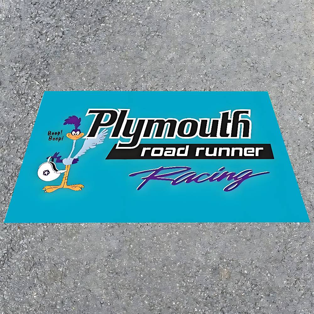 PlymouthsRunnersFlag Party Flags Home Decor Tapestries Banners Background Decorations Holiday Decorations Backdrops