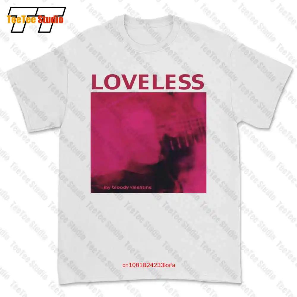 My Bloody Valentine Loveless Футболка с логотипом группы Loveless Tee 78ND