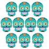 60 Flat Cardboard Masks To Color - Mexican Calavera