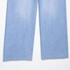 European and American style, new women's clothing, foreign style strappy vertical jeans 8727/042/406