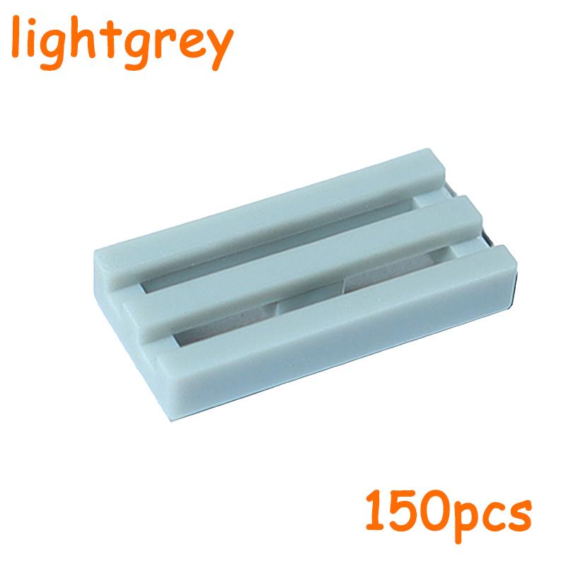 2412 30244 Building Blocks 150pcs MOC Parts Brick Tile Modified Special 1 x 2 Grille Assemble Particles