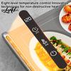 Portable Silicone Heat Mat Electric Food Warming Mat 250W Flexible Roll-up Tray with 8 Adjustable Temperature Levels And Waterproof Countertop Pad 6