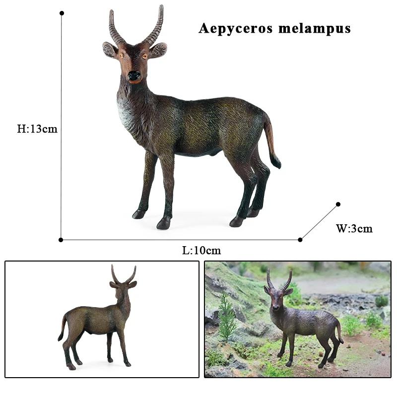 Oenux Классическая Симуляция Фермерских Животных Овца Коза Аргали Антилопа Модель Фигурка Действия Домашняя Птица Фигурки Милая Игрушка Для Ребенка Подарок