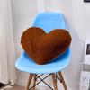 Heart-Shaped Faux Rabbit Fur Pillowcase - Soft, Reliable, No Core