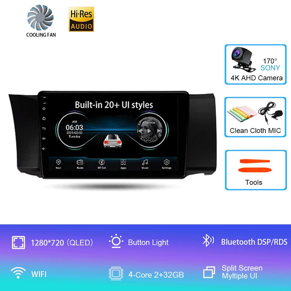 Android 14  Video Player Car  radio For Toyota GT 86 for Subaru BRZ LHD 2012 - 2016 player Multimedia navigation stereo GPS