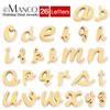 eManco 26 Alphabet Set December Birthstones Numbers Horoscopes Charm Factory Outlet