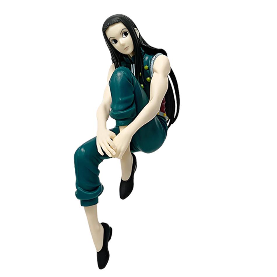 14 см Аниме Фигурка Hunter×Hunter Призрачная труппа Хисока Фигурка Экшн Подставка для лапши Украшение комнаты Подставка для лапши ПВХ Модель Игрушки