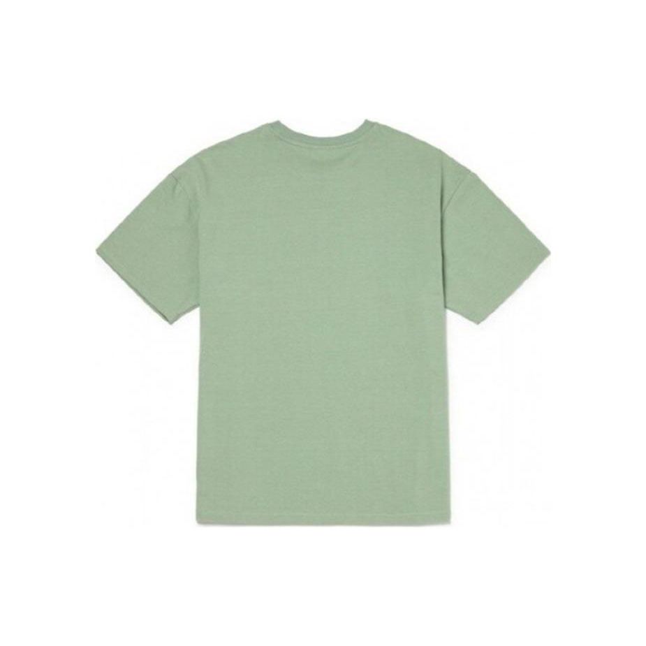 Vans Однотонная футболка с коротким рукавом и логотипом на левой груди, мужские топы Basil VN0A5F5ME0K