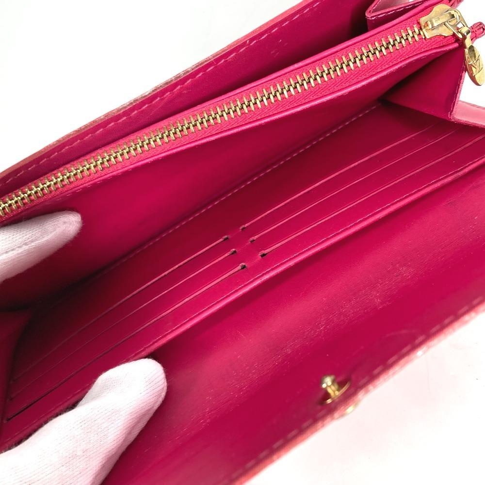 Louis Vuitton M93633 MonogramVernis Портмоне Sarah с двумя сгибами Длинный кошелек