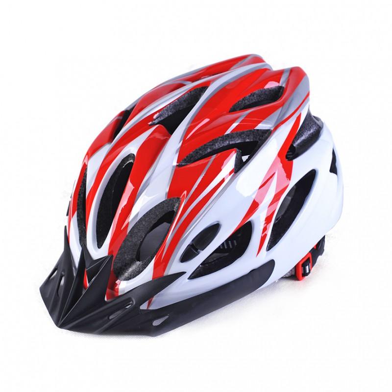 Unisex One-Piece Molded Cycling Helmet Mountain Road Bikes Safety Gear