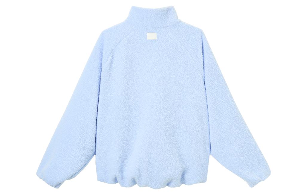 Women's Nike Sweatshirts Women's Blue Stand Collar Moderate