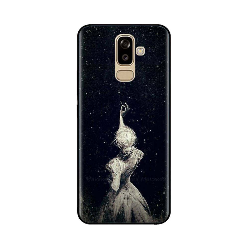 Милый силиконовый чехол для телефона Samsung Galaxy A8 2018 A530F SM-A530F Мягкий ТПУ Funda Coque для Samsung A8 Plus 2018 A8+ A730F