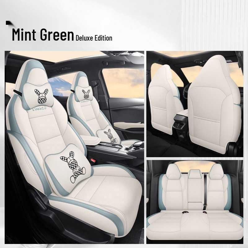 Lynk & Co 06 Energy Efficient Leather Seat Cushions - Five-Seater, All-Season Use