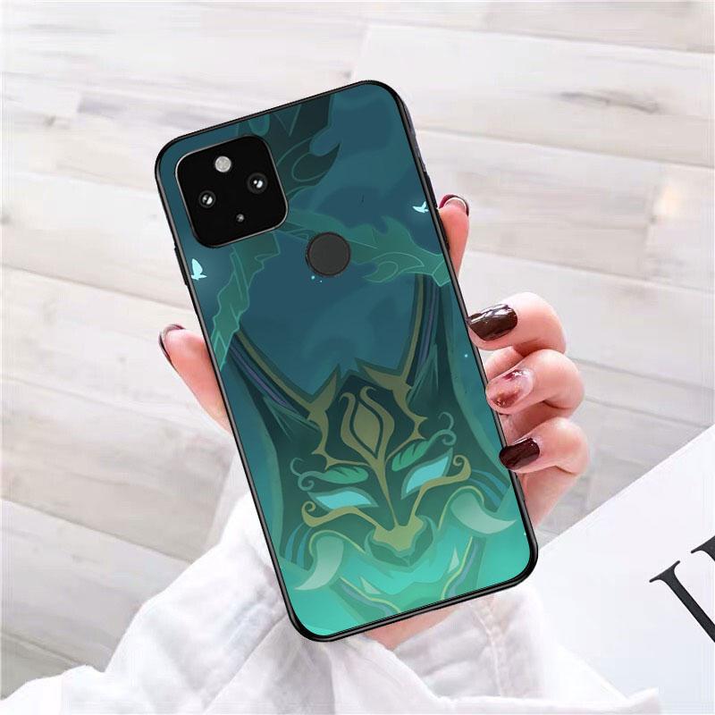 Чехол для телефона Genshin Impact с визитной карточкой для Google Pixel 7 Pro 7 6A 6 Pro 5A 4A 3A Pixel 4 XL Pixel 5 6 4 3 XL 3A XL 2 XL