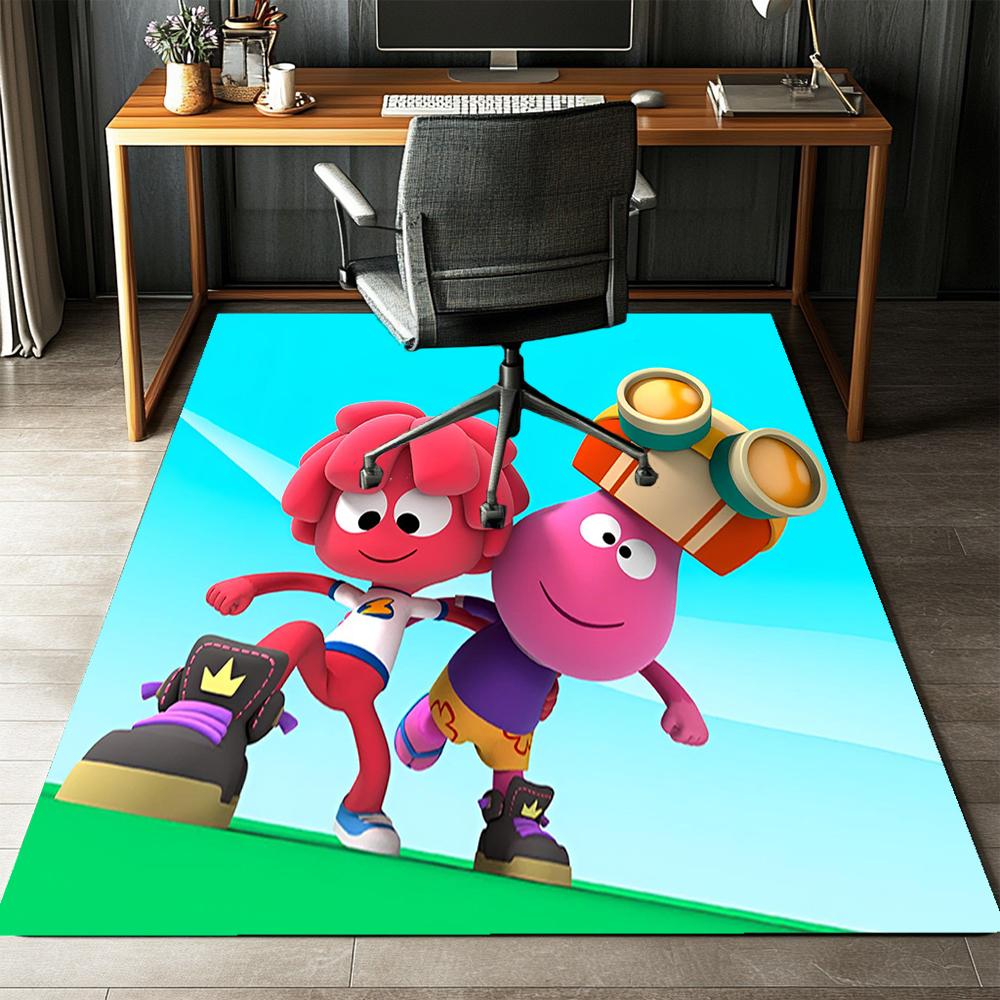 Jelly Jamm Printed Carpet Rug for Office Chair Living Room Bedroom Kitchen Room Decor Gifts