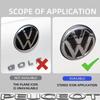 DOG1 Автомобиль Логотип VW Декоративные Аксессуары для Передней Решетки Багажника Для VW Golf Tiguan T-Roc Polo Passat ID.4 T-Cross ID.3 Taigo ID.7 Atlas Beetle