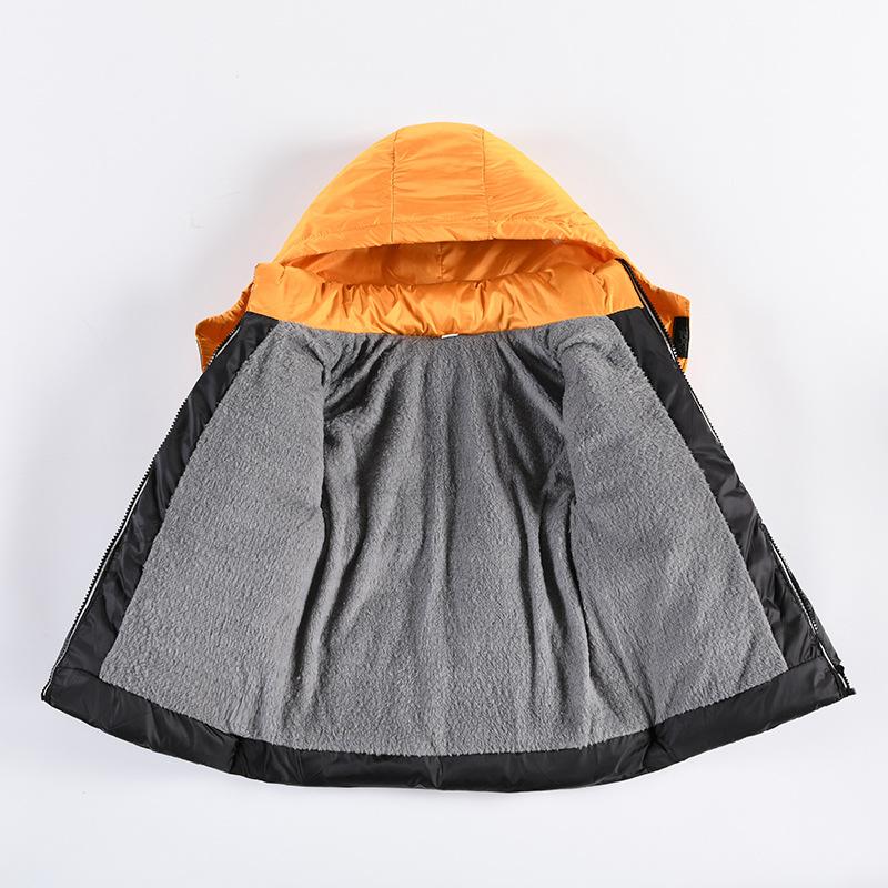 Куртка для мальчиков на холодную зиму, детские пальто, теплая верхняя одежда с капюшоном, толстое флисовое пальто для мальчиков