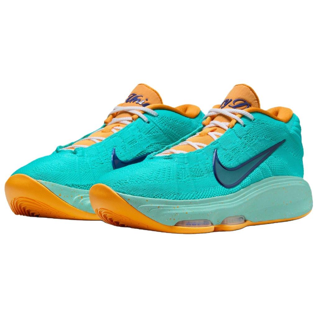 Nike GT Hustle 3 Нескользящие Износостойкие Средние Баскетбольные Кроссовки Мужские Синие IF2521-300