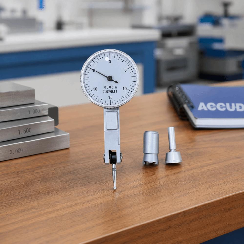 Высокоточный индикатор часового типа 0,0005 дюйма Разрешение 7 камней Подшипники Рычажный индикатор часового типа 0,030 дюйма Диапазон измерения