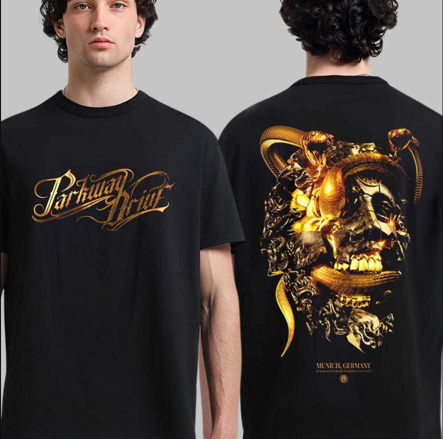 Parkway Drive Мюнхен Германия 2025 20-летний юбилей Европа футболка, размер S-4XL