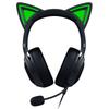 Razer Kraken Kitty V2 Black Wired Gaming Headset with Unique Cat Ears That Allows You To Assert Your Individuality When Broadcasting Lighting That