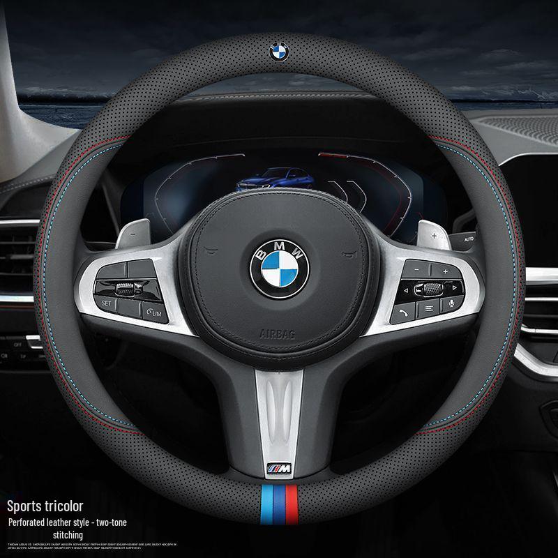 Оригинальная кожаная накладка на руль BMW для 3 серии, 5 серии, X1-X7, 320li, 525li.