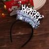 Plastic Ball LED Light Hair Hoop Letter Children Birthday Hair Bands Happy Birthday Headband  Girls