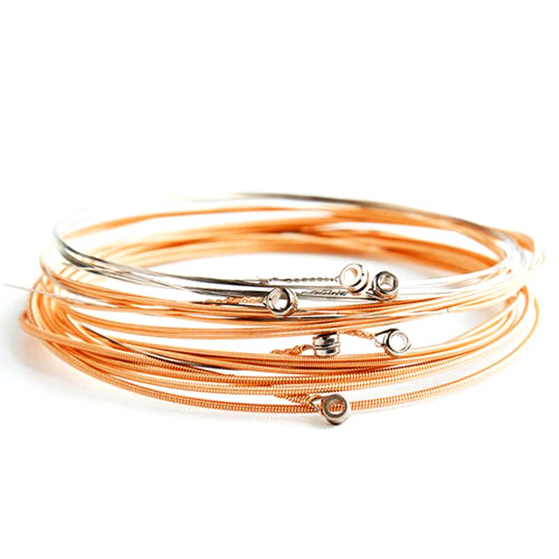 Струны для классической или акустической гитары из сплава меди