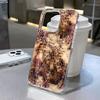 Чехол для телефона в стиле леопардового принта для iPhone 17 16 Pro Чехол iPhone 13 15 14 11 12 Pro Max Air 8 7 Plus Прозрачный противоударный чехол