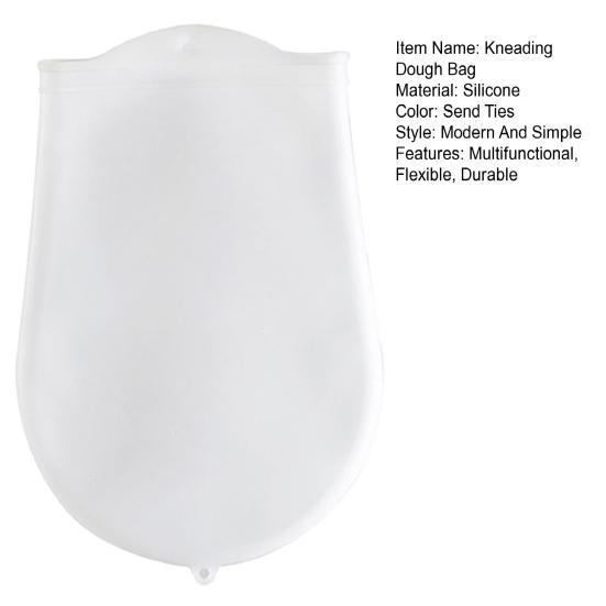 Силиконовый мешок для замешивания теста Гибкий миксер для теста Паста Пицца Тестомес Кухонный гаджет для замешивания теста