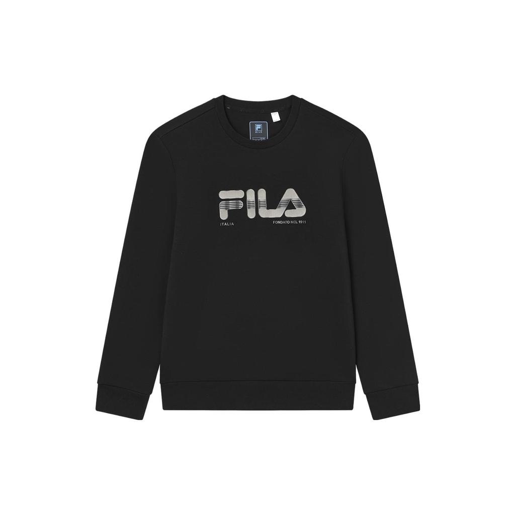 Fila СИНИЙ Мужская толстовка Иссиня-черный F11M342211FBK