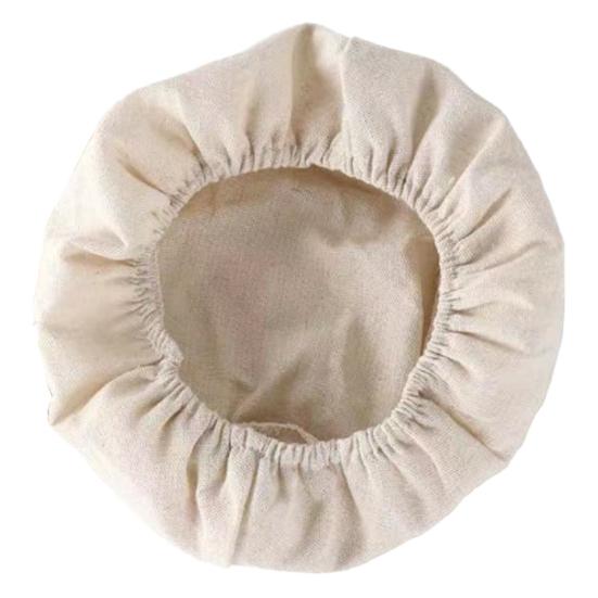Cloth Lid Cover for 6-8 Inch Jars Bread Basket Liner Cloth Lids Reusable Eco-Friendly Banneton Proofing Cloth Home Kitchen Fermentation Brewing