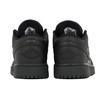 Jordan 1 Низкий GS Тройной Черный 2020 553560-091