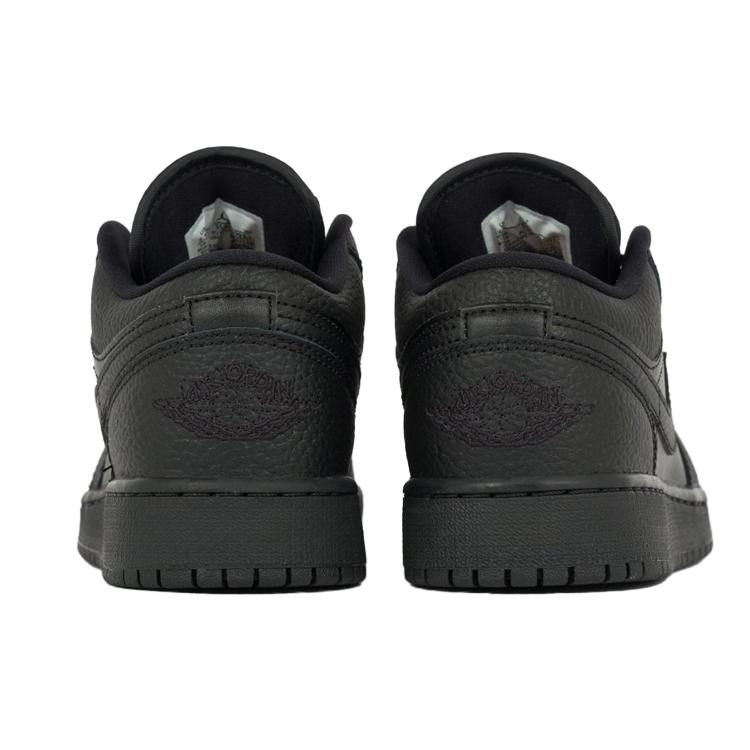 Jordan 1 Низкий GS Тройной Черный 2020 553560-091
