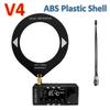 AMNVOLT V4/V3S ATS MINI Радио с усилителем для наушников Портативный AM FM радиоприемник 1,9-дюймовый IPS-экран для помещений и улицы