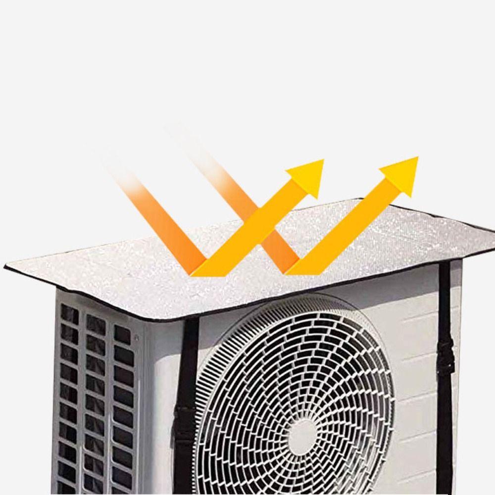Waterproof Anti-Dust Dust Cover Air Conditioner Cover Air Conditioner Protector Sunshade Cover